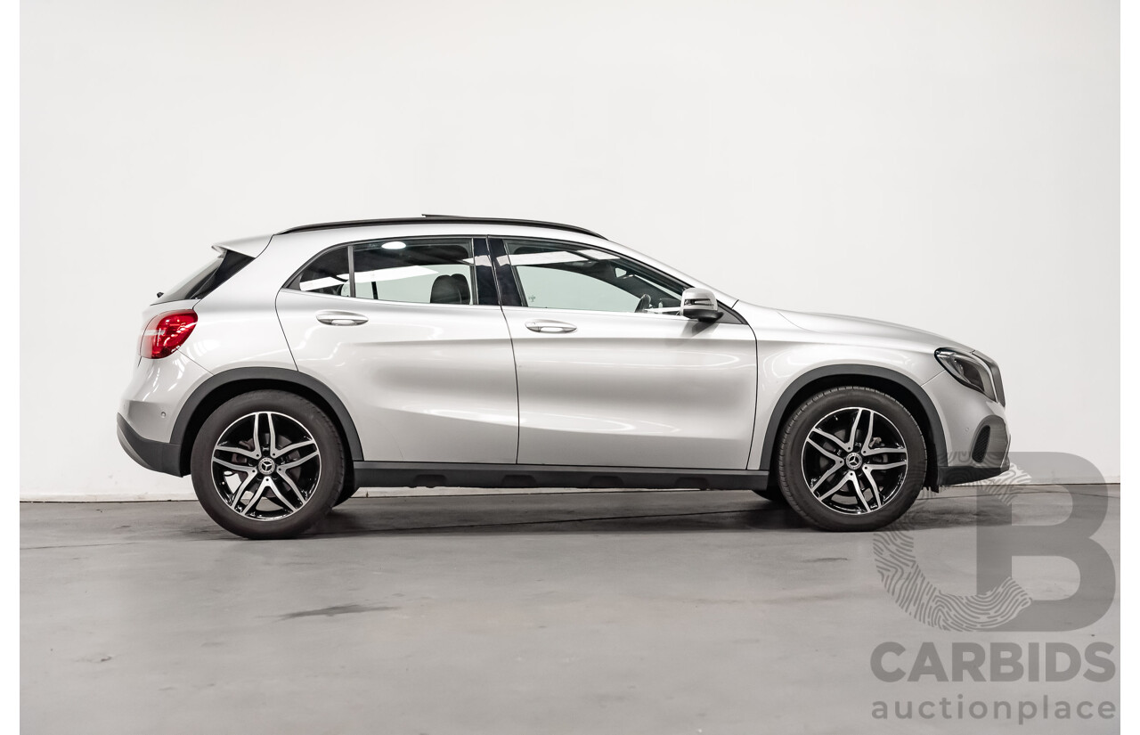 7/2017 Mercedes Benz GLA 180 X156 4d Wagon Polar Silver Metallic Turbo 1.6L