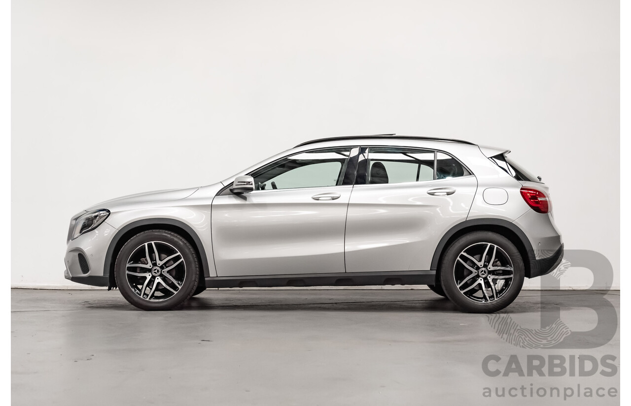 7/2017 Mercedes Benz GLA 180 X156 4d Wagon Polar Silver Metallic Turbo 1.6L