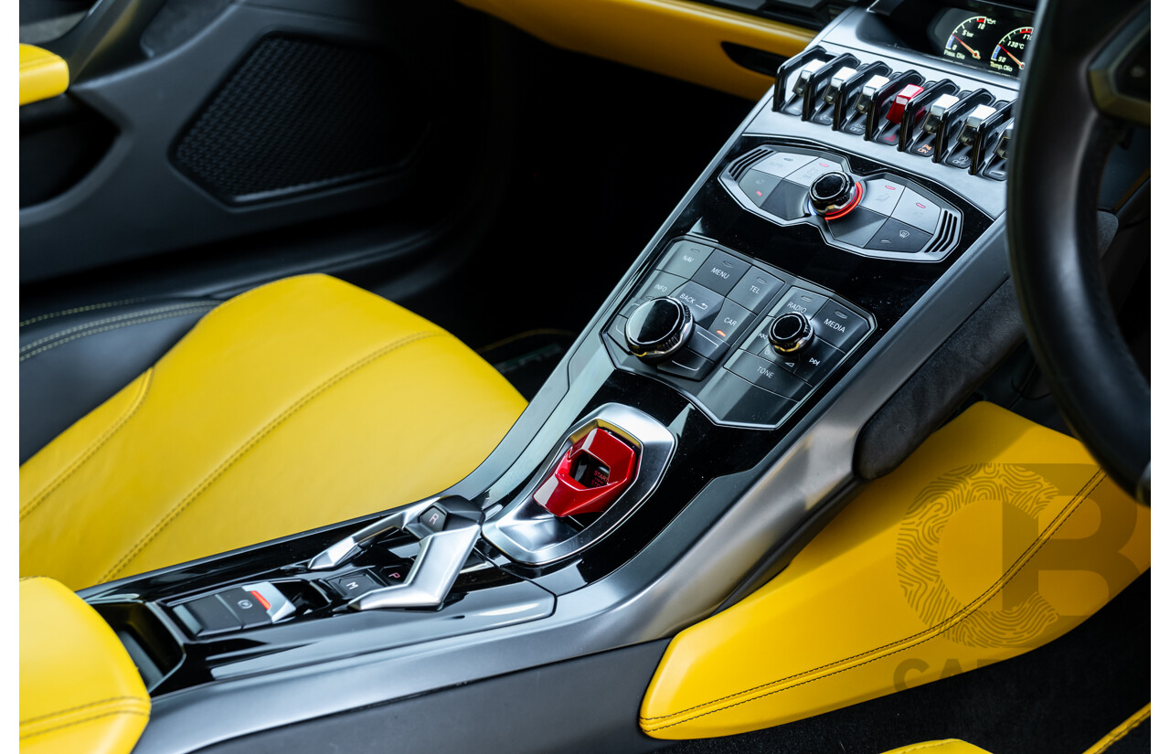 9/2015 Lamborghini Huracan LP 610-4 (AWD) 724 2d Coupe Grigio Nimbus Silver Metallic V10 5.2L