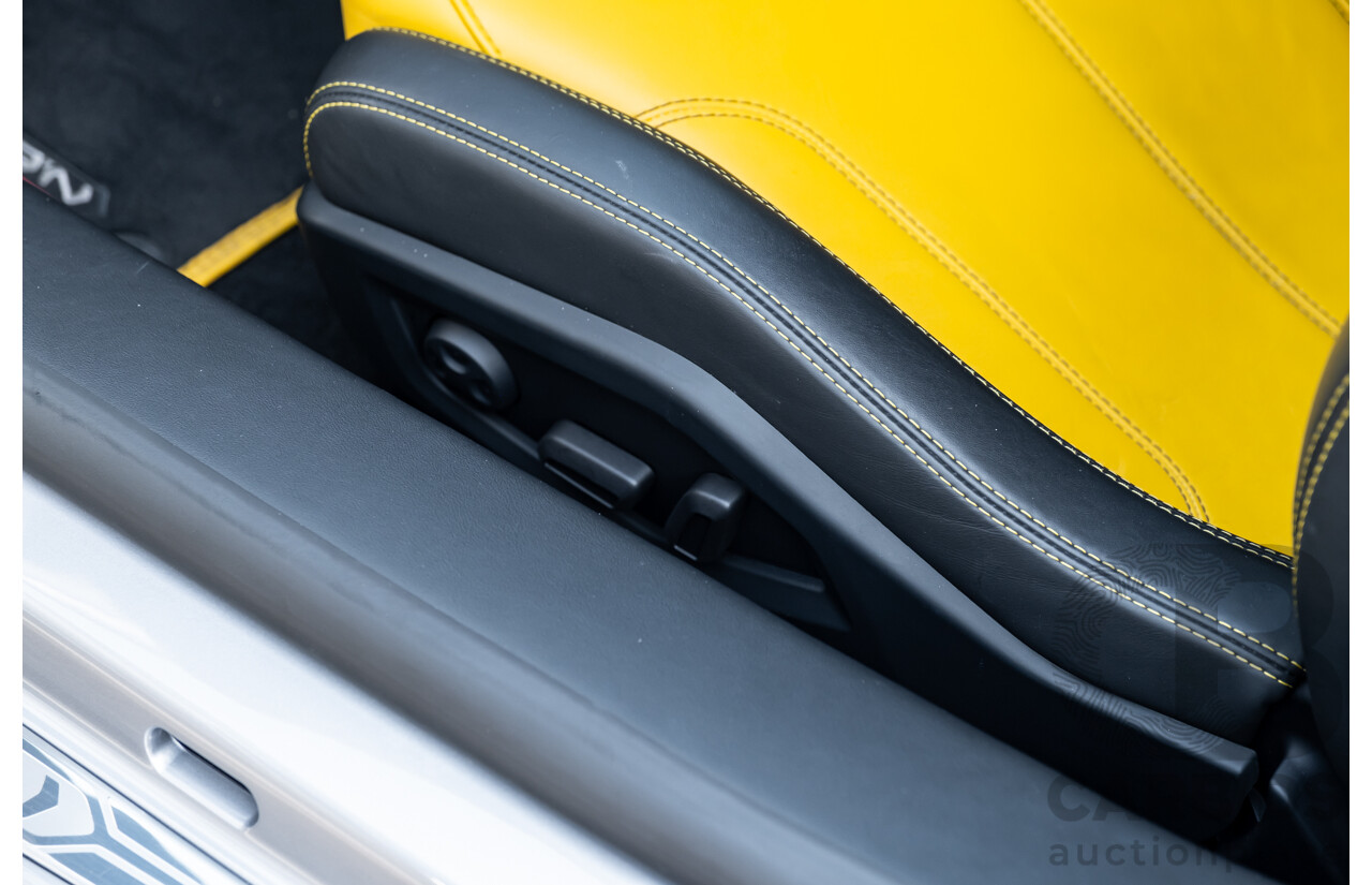 9/2015 Lamborghini Huracan LP 610-4 (AWD) 724 2d Coupe Grigio Nimbus Silver Metallic V10 5.2L