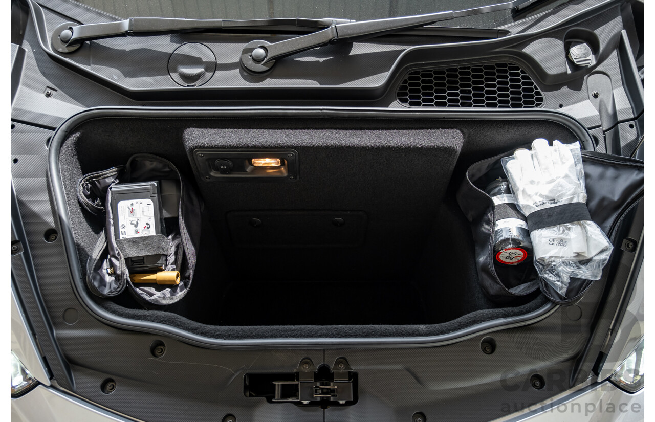 9/2015 Lamborghini Huracan LP 610-4 (AWD) 724 2d Coupe Grigio Nimbus Silver Metallic V10 5.2L