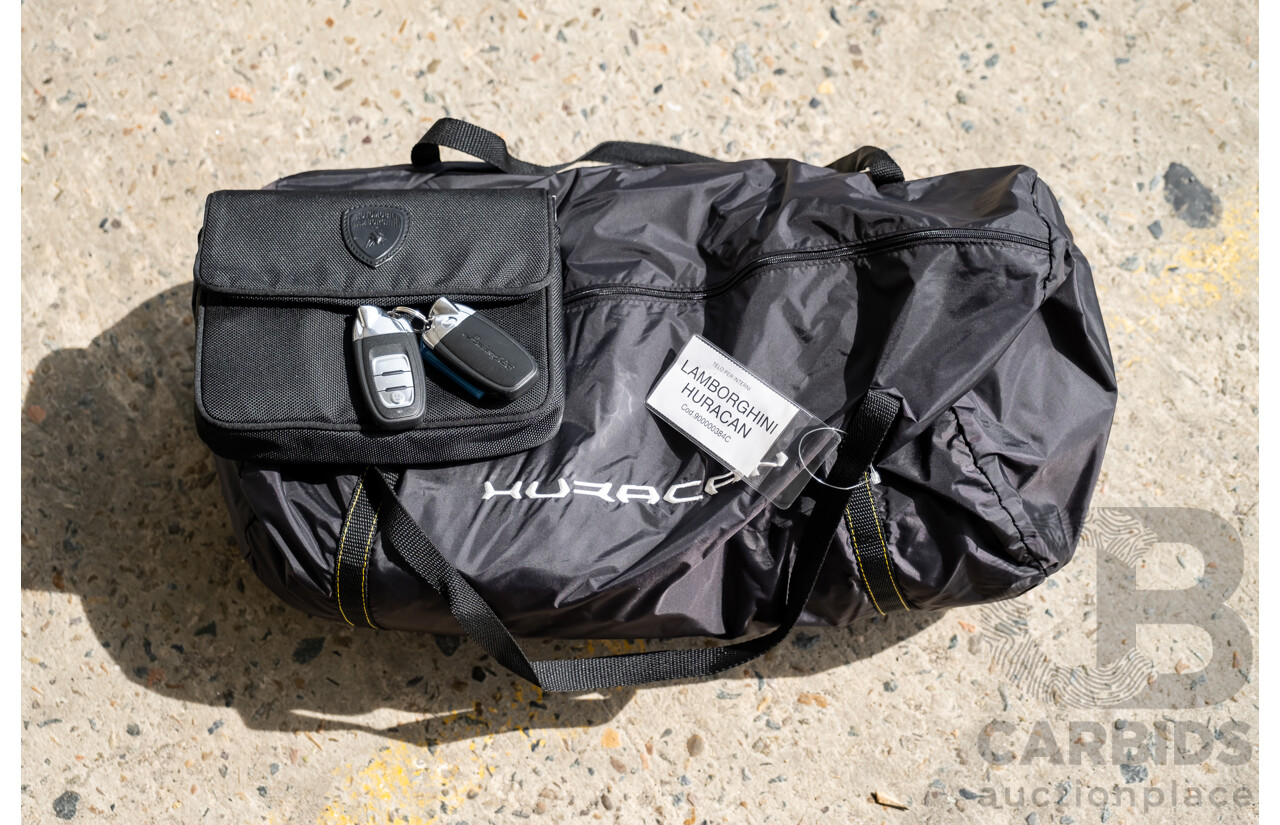 9/2015 Lamborghini Huracan LP 610-4 (AWD) 724 2d Coupe Grigio Nimbus Silver Metallic V10 5.2L