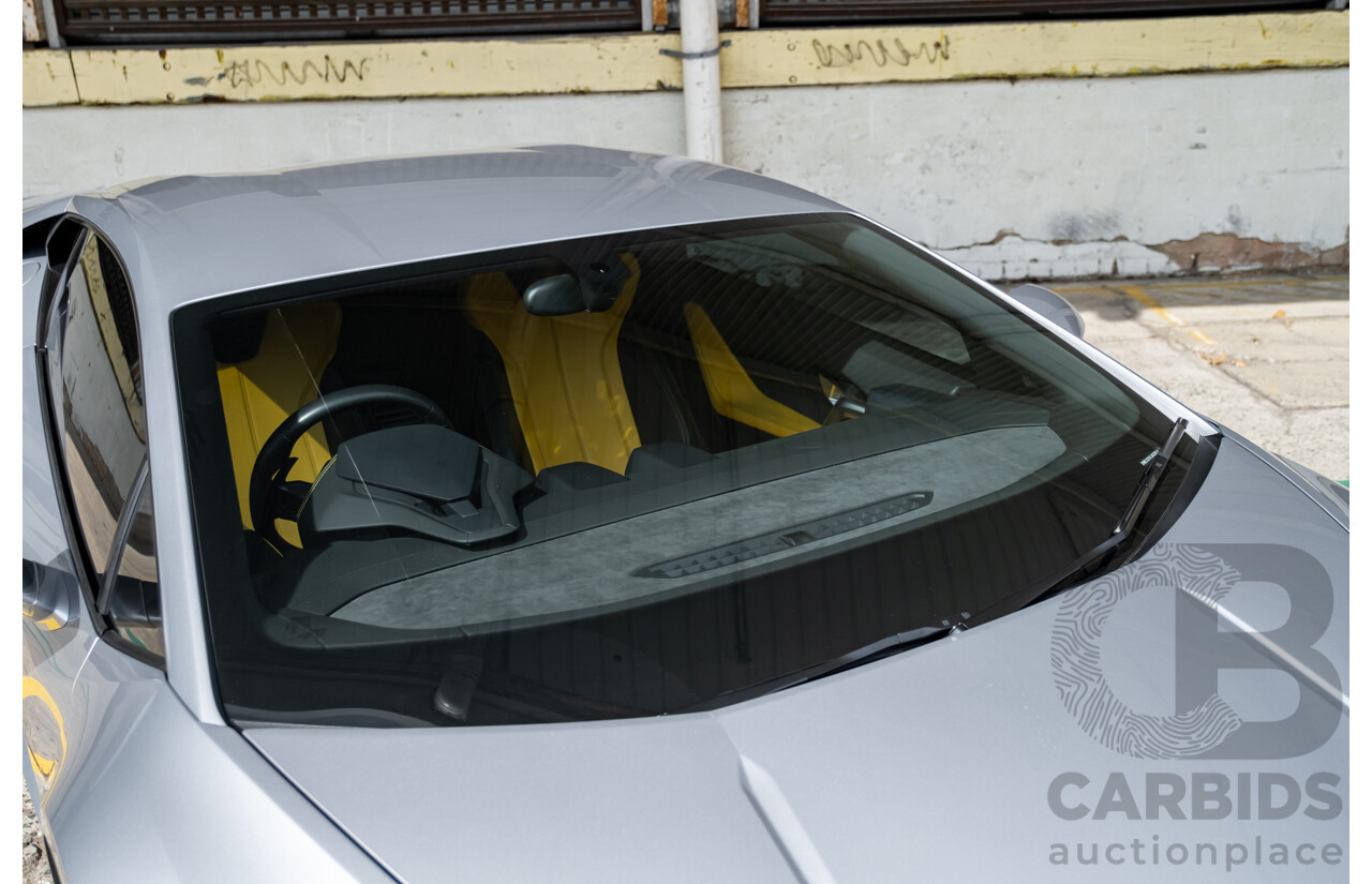 9/2015 Lamborghini Huracan LP 610-4 (AWD) 724 2d Coupe Grigio Nimbus Silver Metallic V10 5.2L