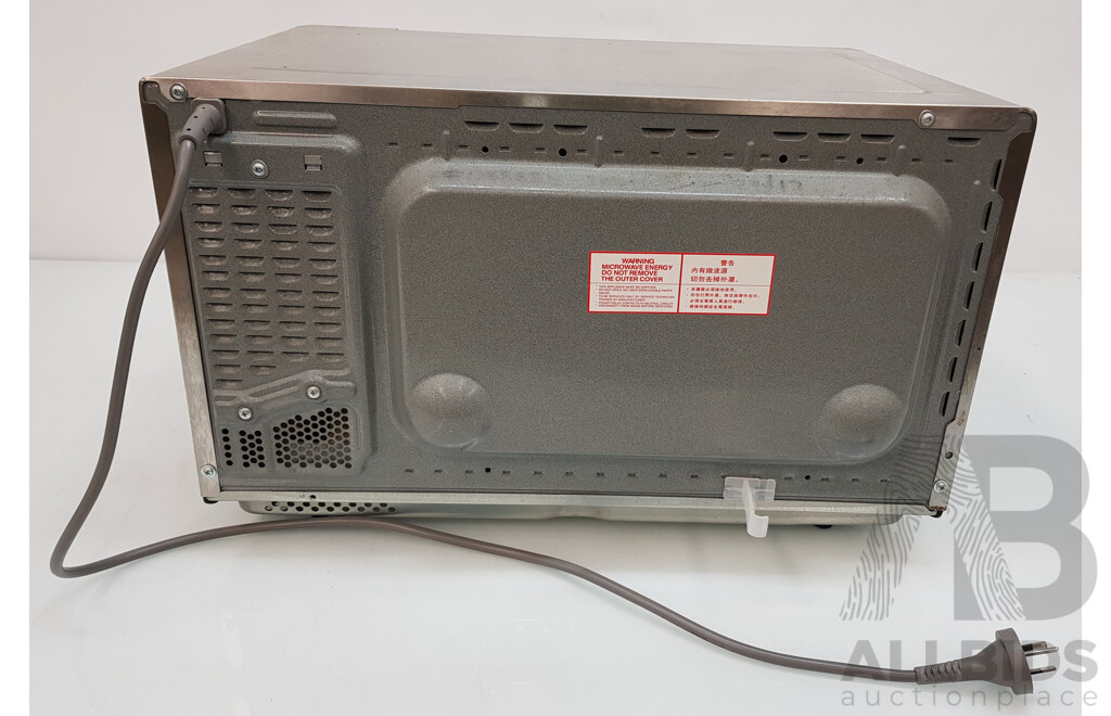 Panasonic Stainless Steel Flatbed Inverter Microwave Without Turntable