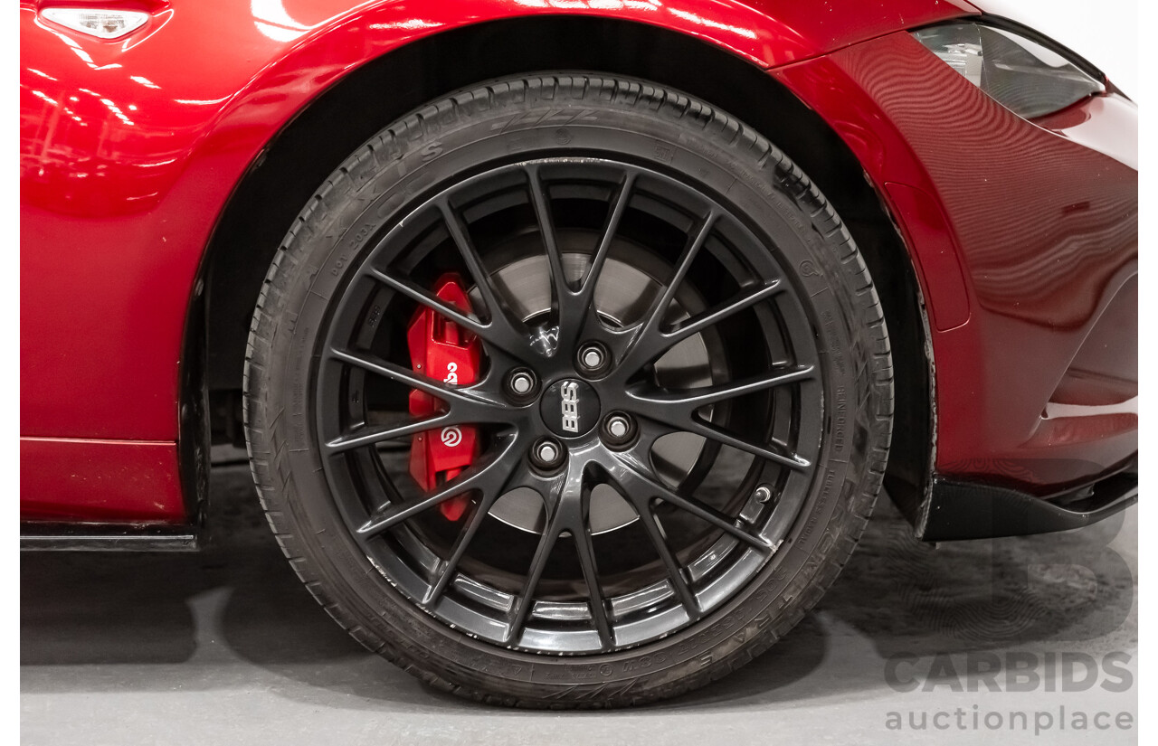 2/2018 Mazda MX-5 RF Limited Edition NC 2d Convertible Metallic Soul Red 2.0L