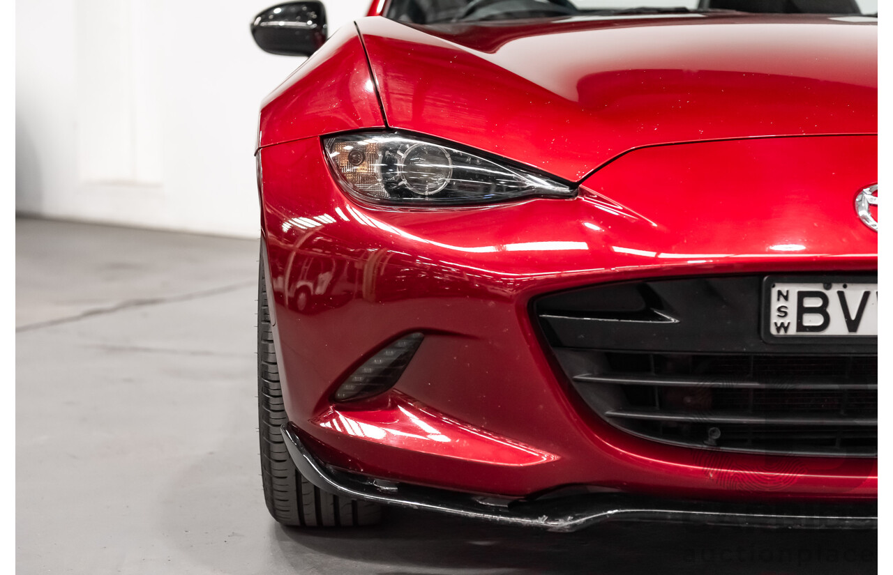 2/2018 Mazda MX-5 RF Limited Edition NC 2d Convertible Metallic Soul Red 2.0L
