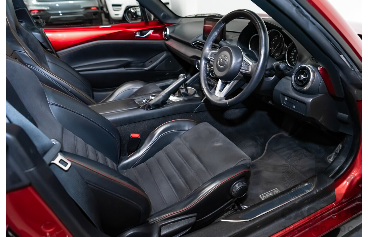 2/2018 Mazda MX-5 RF Limited Edition NC 2d Convertible Metallic Soul Red 2.0L