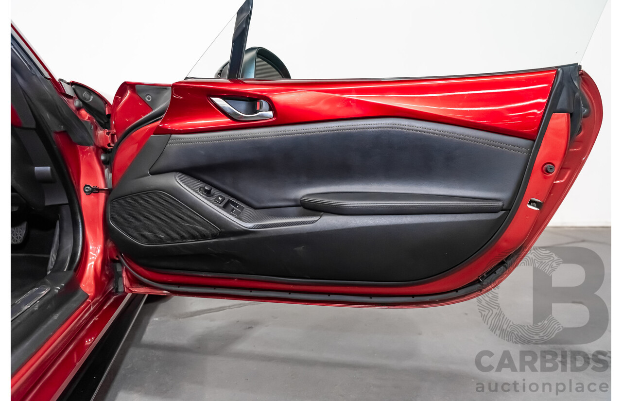 2/2018 Mazda MX-5 RF Limited Edition NC 2d Convertible Metallic Soul Red 2.0L