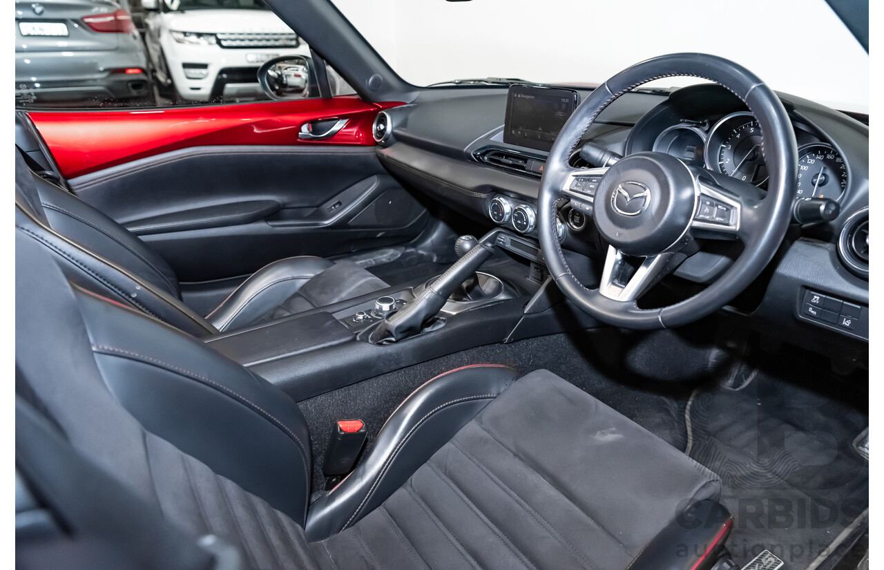 2/2018 Mazda MX-5 RF Limited Edition NC 2d Convertible Metallic Soul Red 2.0L