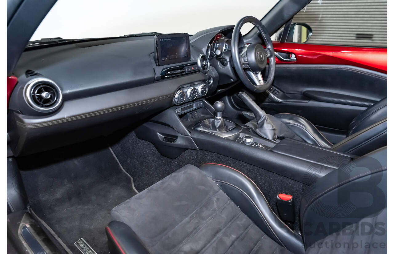 2/2018 Mazda MX-5 RF Limited Edition NC 2d Convertible Metallic Soul Red 2.0L