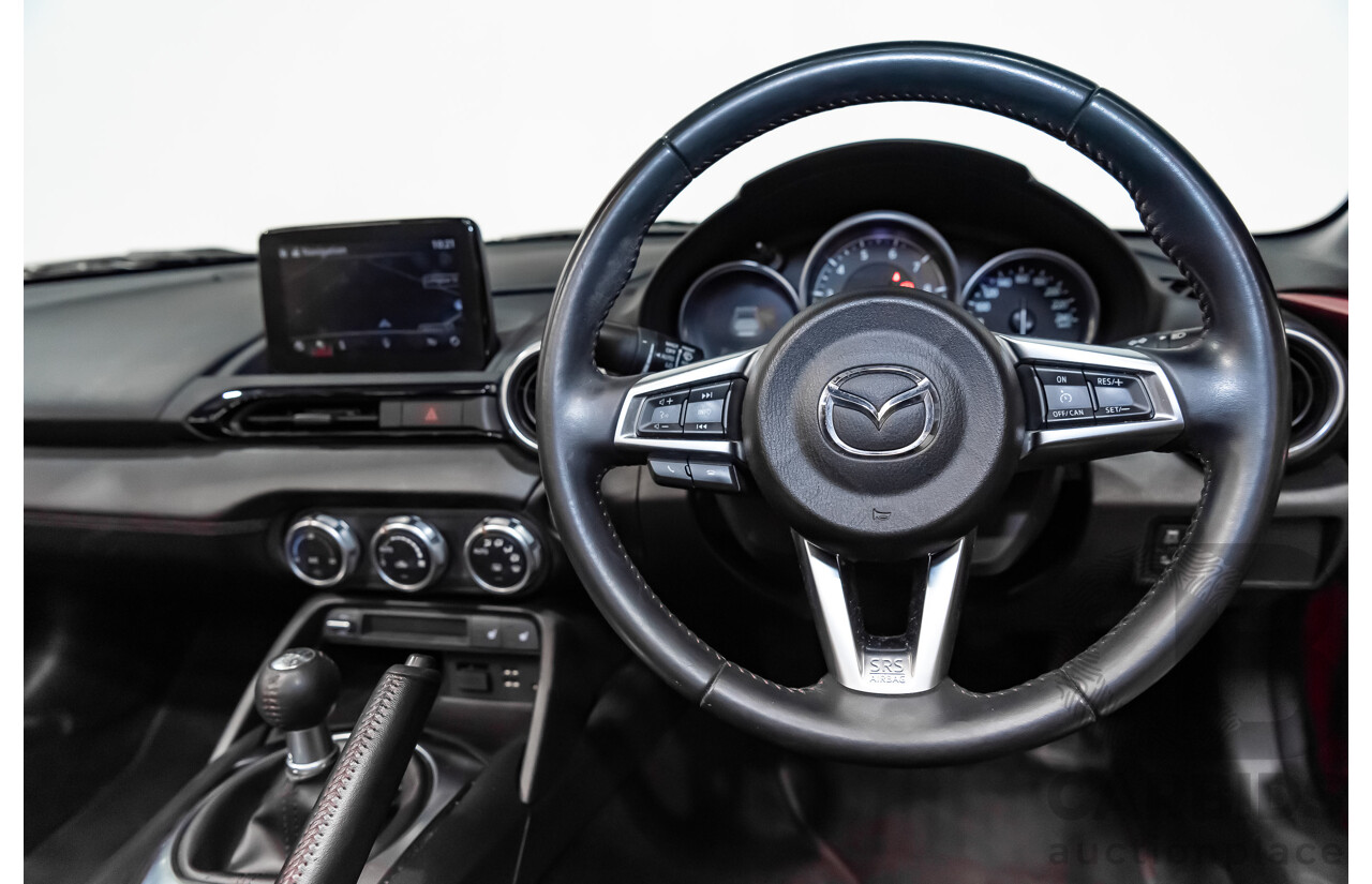 2/2018 Mazda MX-5 RF Limited Edition NC 2d Convertible Metallic Soul Red 2.0L