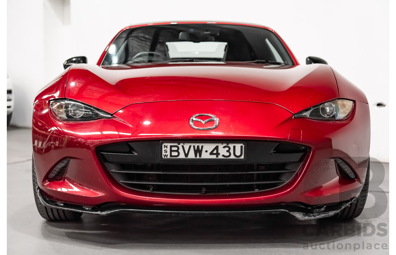2/2018 Mazda MX-5 RF Limited Edition NC 2d Convertible Metallic Soul Red 2.0L
