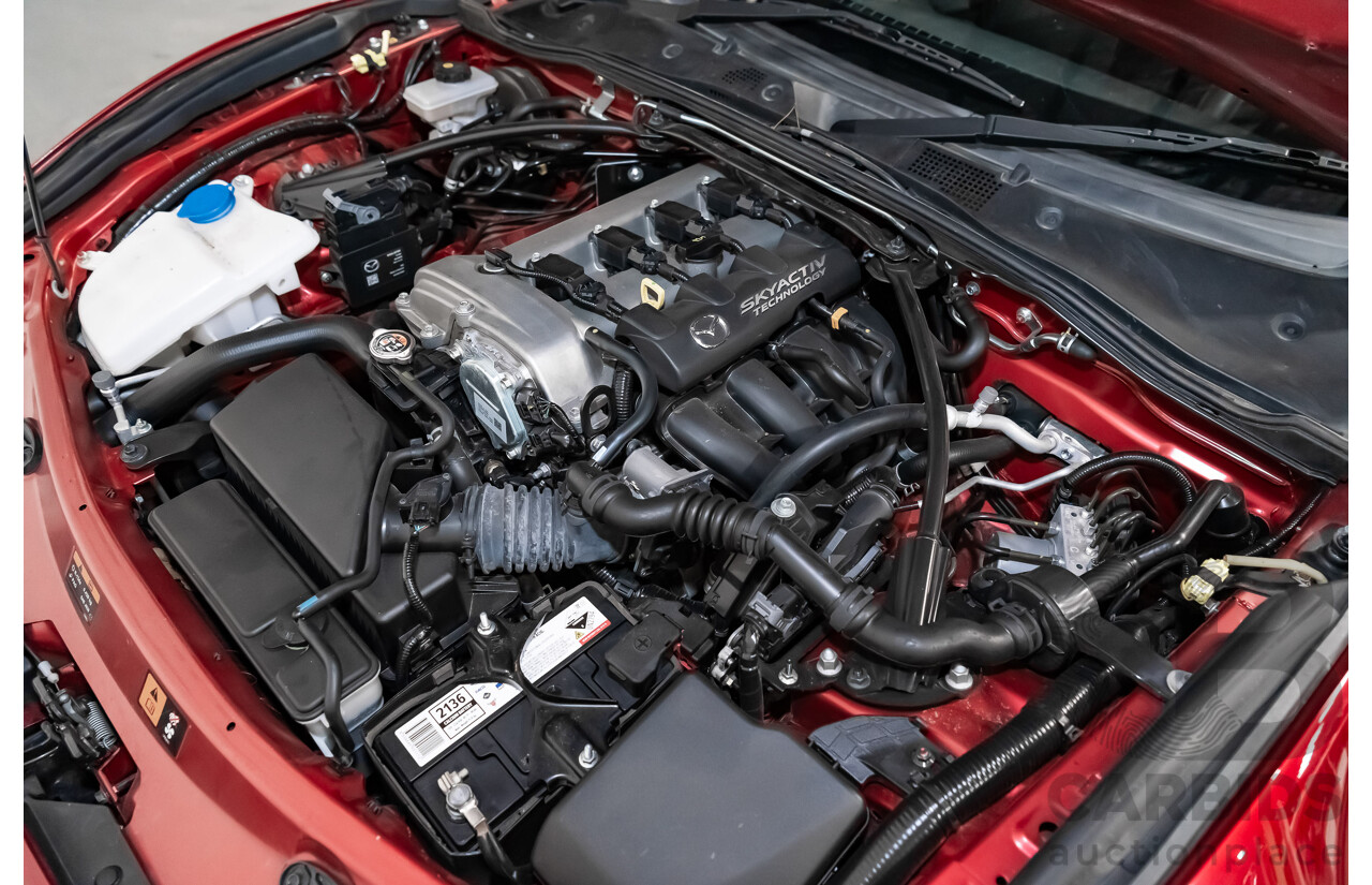 2/2018 Mazda MX-5 RF Limited Edition NC 2d Convertible Metallic Soul Red 2.0L