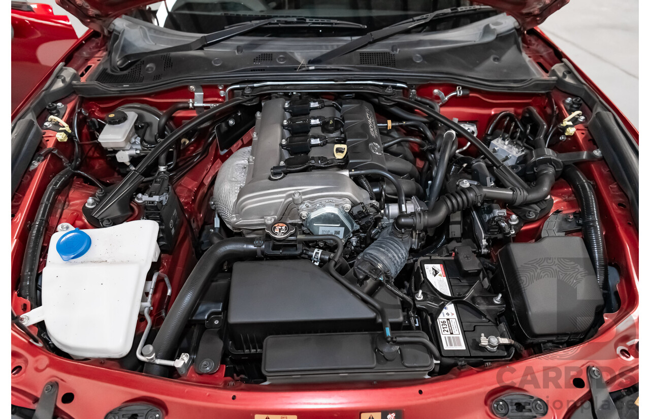 2/2018 Mazda MX-5 RF Limited Edition NC 2d Convertible Metallic Soul Red 2.0L