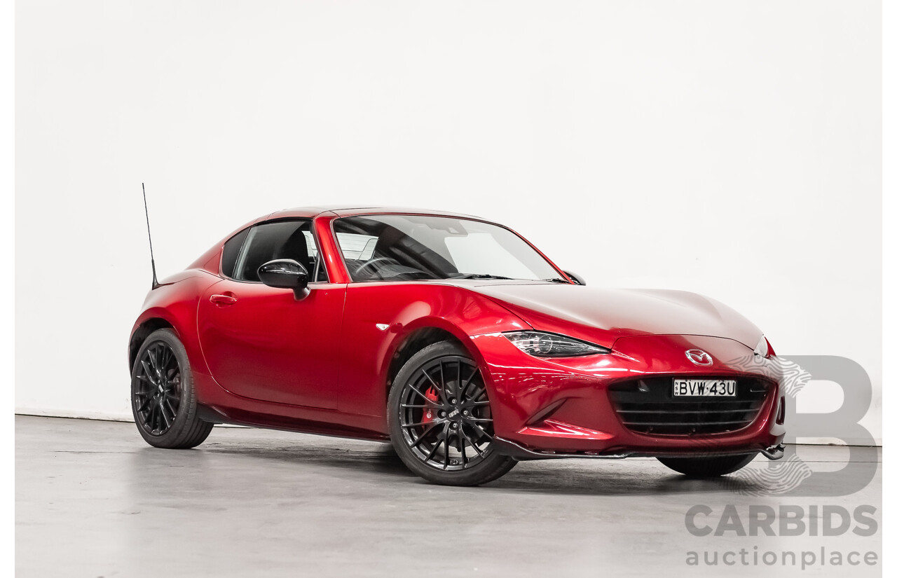 2/2018 Mazda MX-5 RF Limited Edition NC 2d Convertible Metallic Soul Red 2.0L