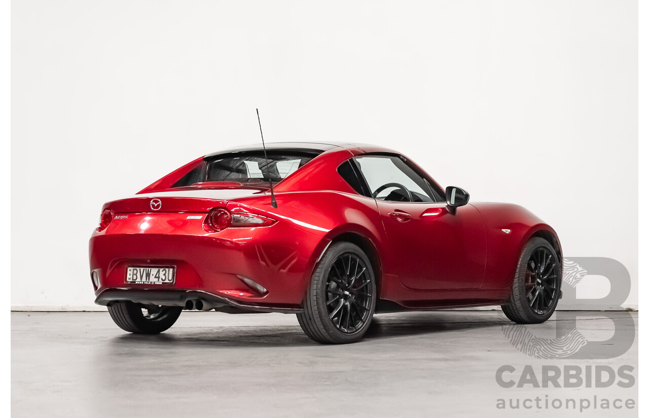 2/2018 Mazda MX-5 RF Limited Edition NC 2d Convertible Metallic Soul Red 2.0L