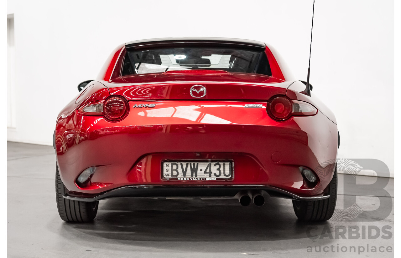 2/2018 Mazda MX-5 RF Limited Edition NC 2d Convertible Metallic Soul Red 2.0L
