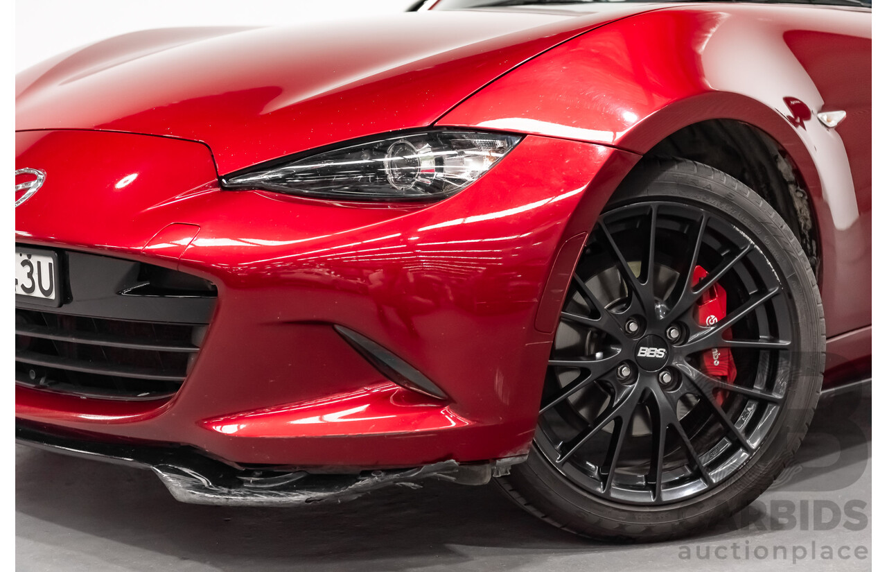2/2018 Mazda MX-5 RF Limited Edition NC 2d Convertible Metallic Soul Red 2.0L