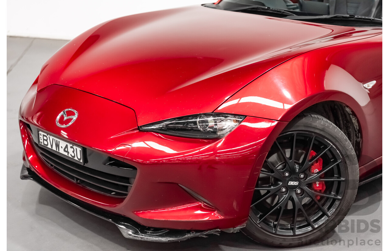 2/2018 Mazda MX-5 RF Limited Edition NC 2d Convertible Metallic Soul Red 2.0L