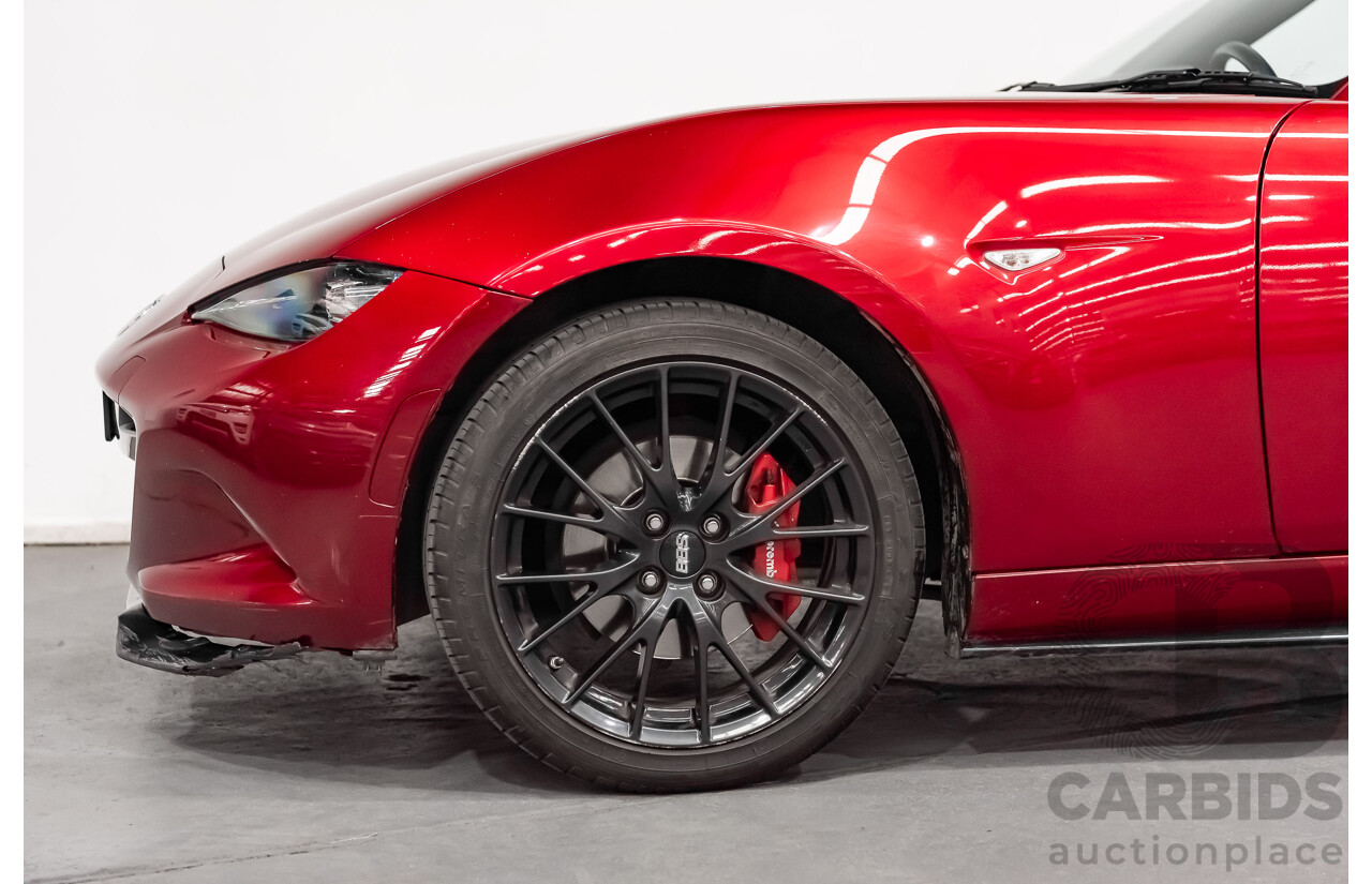 2/2018 Mazda MX-5 RF Limited Edition NC 2d Convertible Metallic Soul Red 2.0L