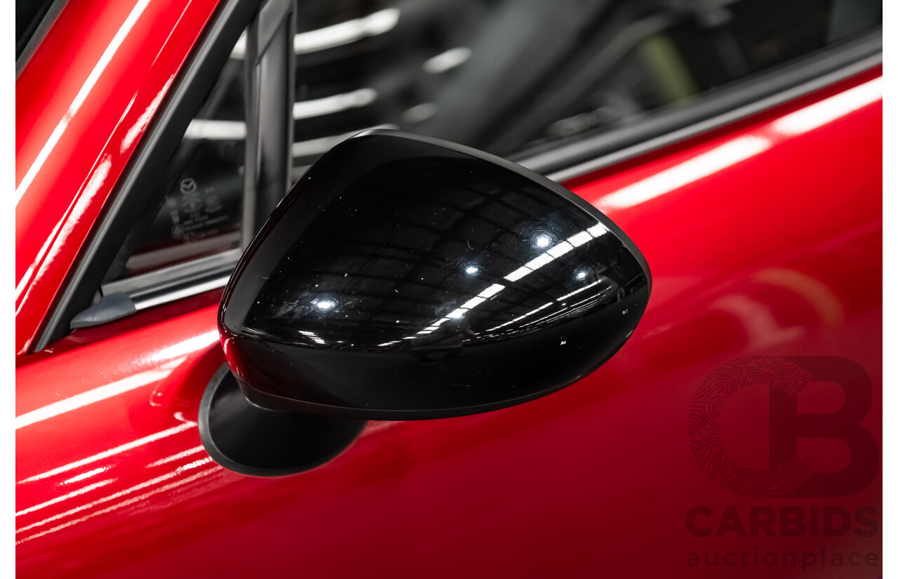 2/2018 Mazda MX-5 RF Limited Edition NC 2d Convertible Metallic Soul Red 2.0L