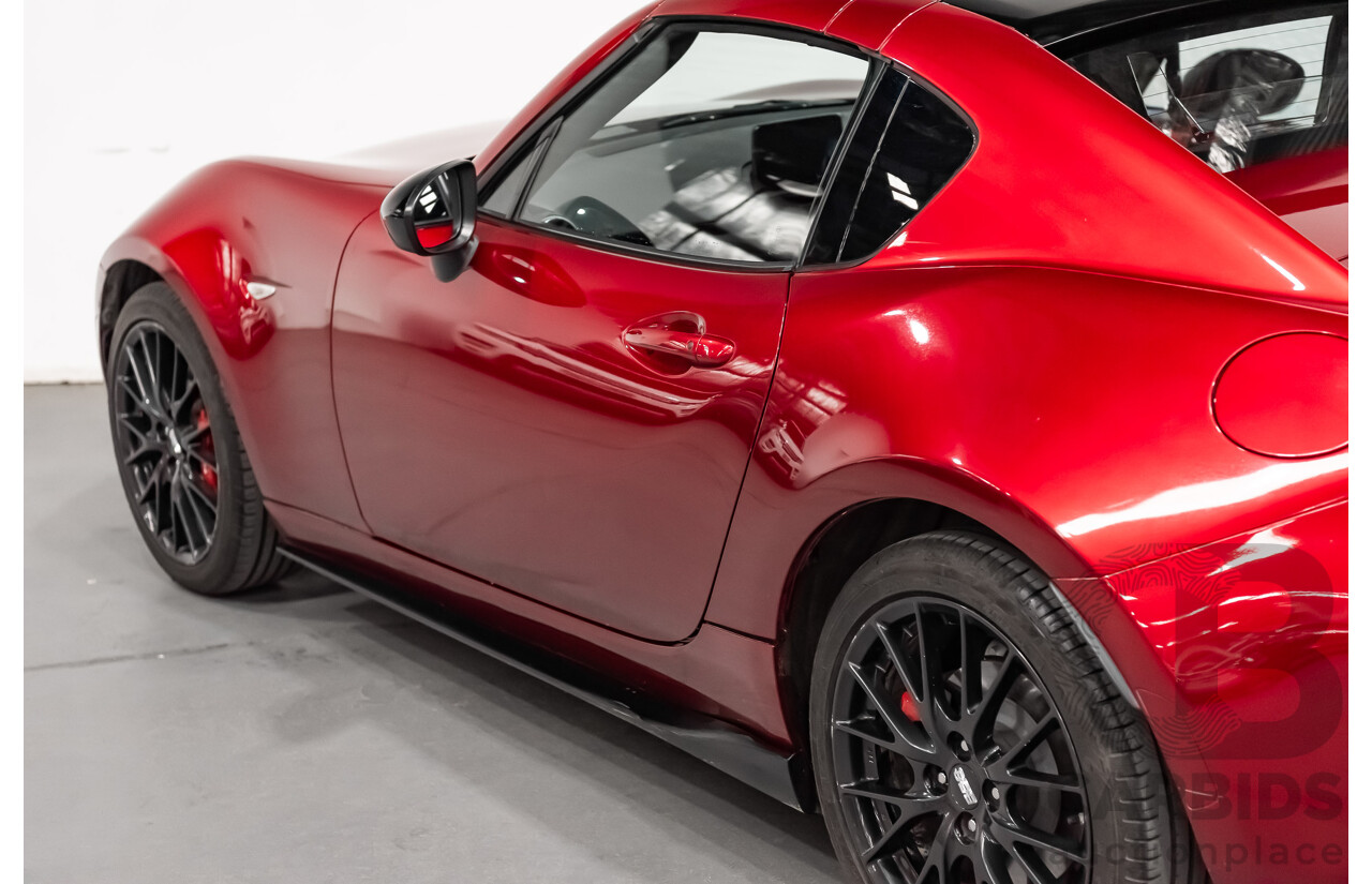 2/2018 Mazda MX-5 RF Limited Edition NC 2d Convertible Metallic Soul Red 2.0L