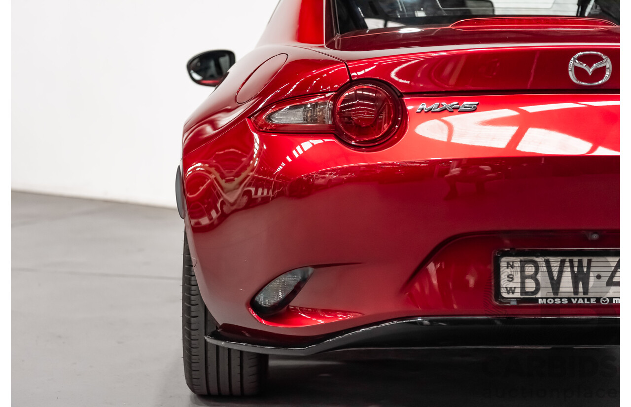 2/2018 Mazda MX-5 RF Limited Edition NC 2d Convertible Metallic Soul Red 2.0L