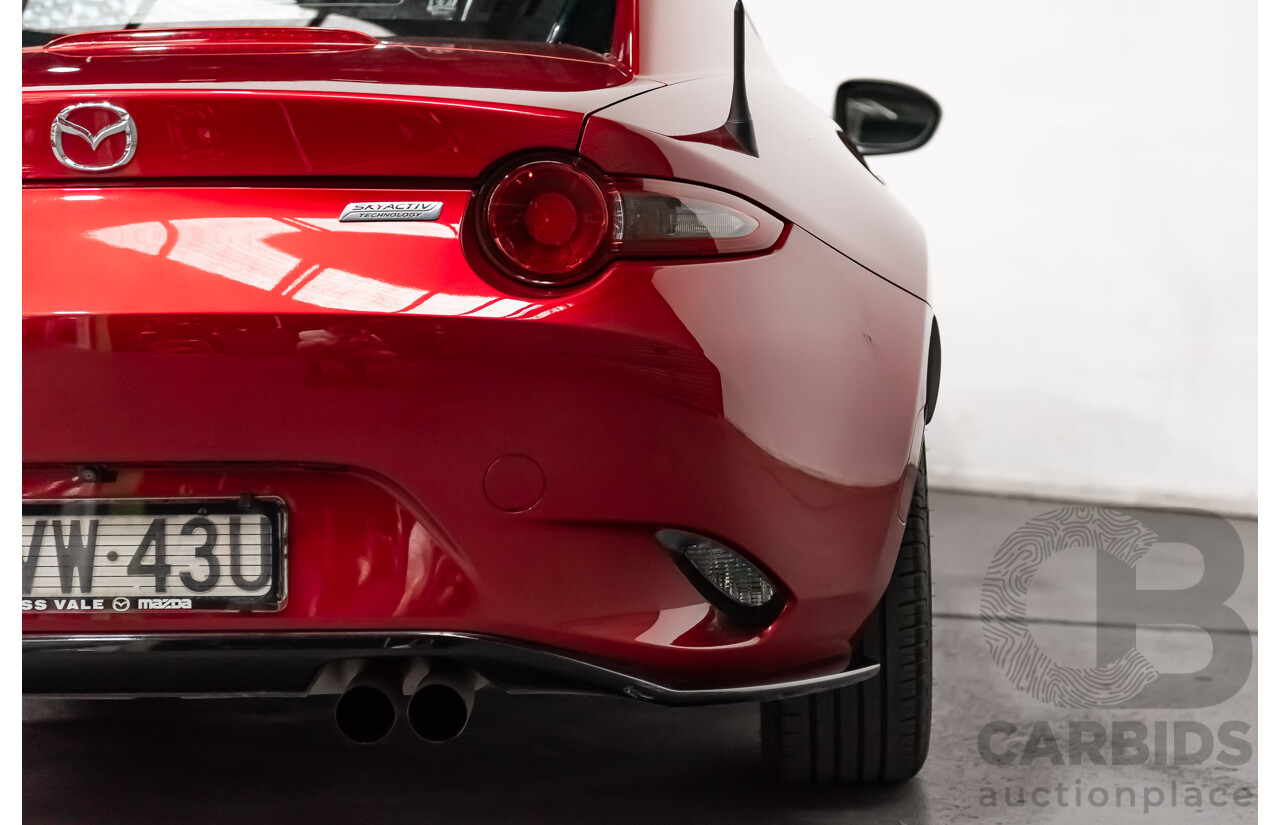 2/2018 Mazda MX-5 RF Limited Edition NC 2d Convertible Metallic Soul Red 2.0L