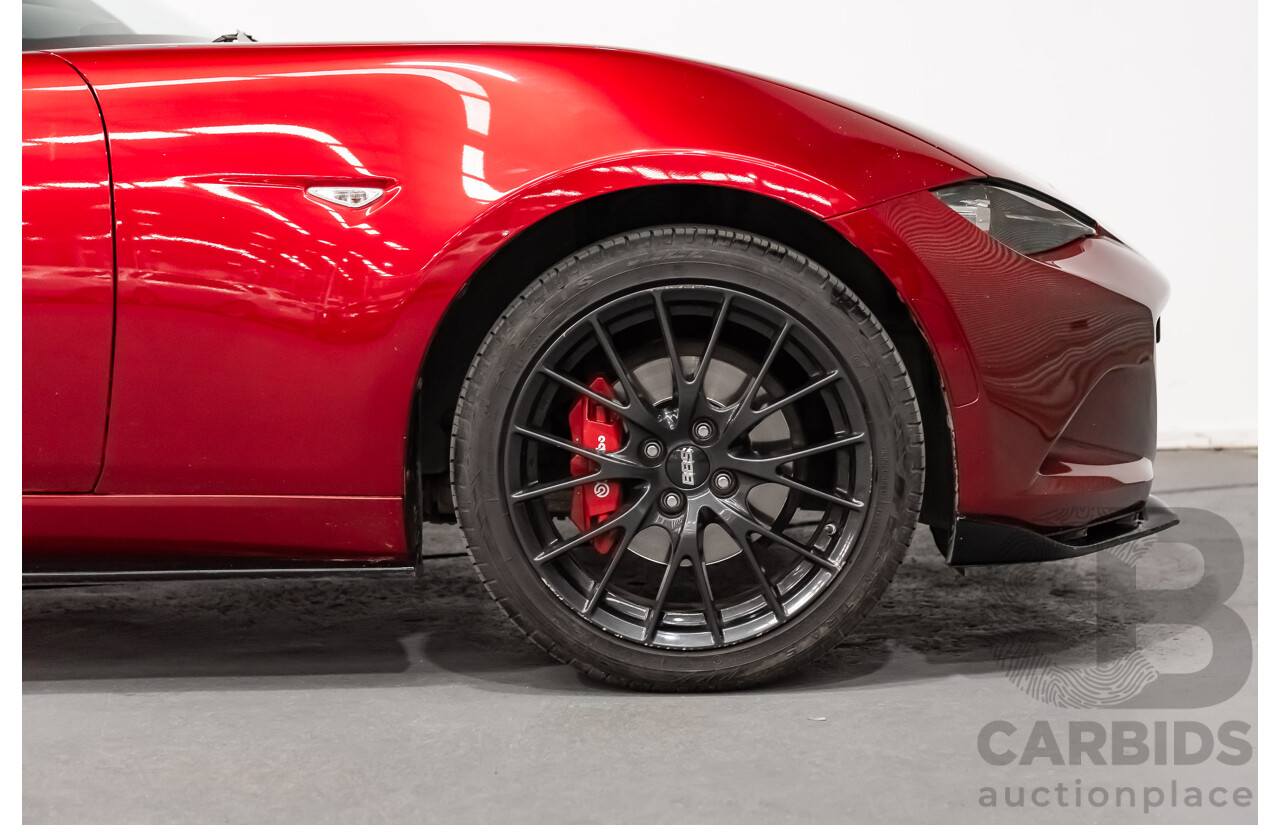 2/2018 Mazda MX-5 RF Limited Edition NC 2d Convertible Metallic Soul Red 2.0L