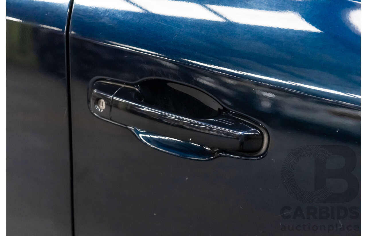 6/2019 Toyota Landcruiser Sahara (4x4) VDJ200R MY19 4d Wagon Metallic Blue Turbo Diesel V8 4.5L