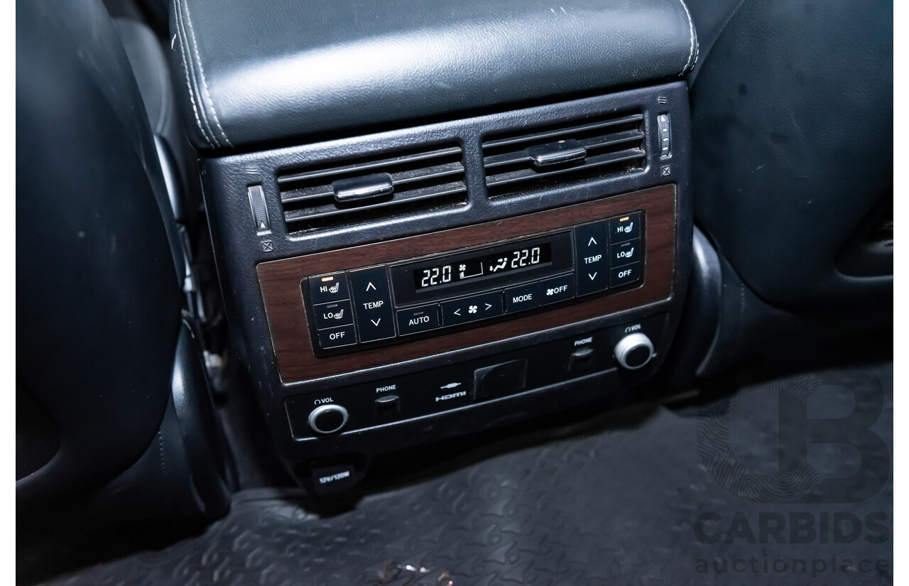 6/2019 Toyota Landcruiser Sahara (4x4) VDJ200R MY19 4d Wagon Metallic Blue Turbo Diesel V8 4.5L