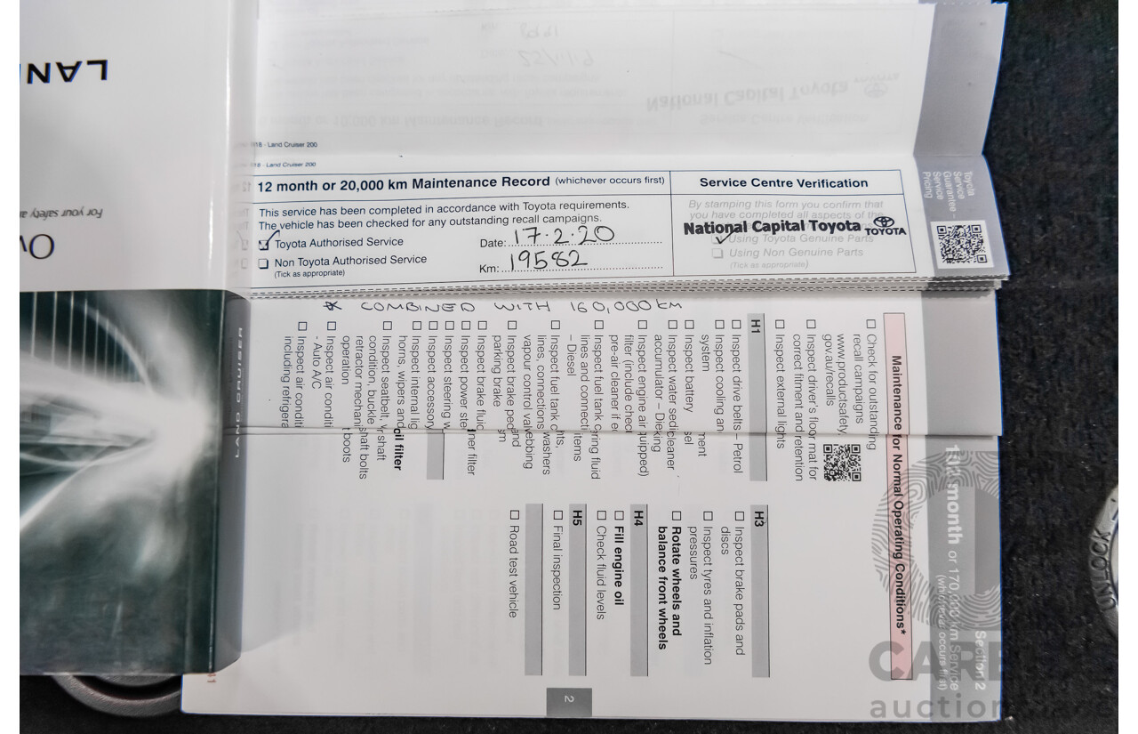 6/2019 Toyota Landcruiser Sahara (4x4) VDJ200R MY19 4d Wagon Metallic Blue Turbo Diesel V8 4.5L