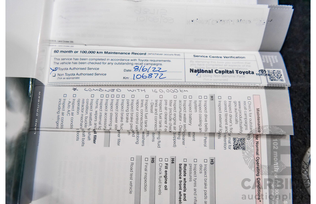 6/2019 Toyota Landcruiser Sahara (4x4) VDJ200R MY19 4d Wagon Metallic Blue Turbo Diesel V8 4.5L