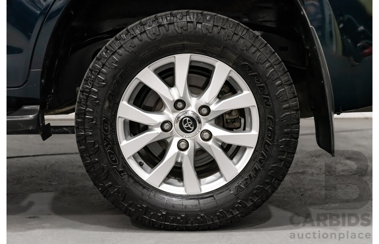 6/2019 Toyota Landcruiser Sahara (4x4) VDJ200R MY19 4d Wagon Metallic Blue Turbo Diesel V8 4.5L