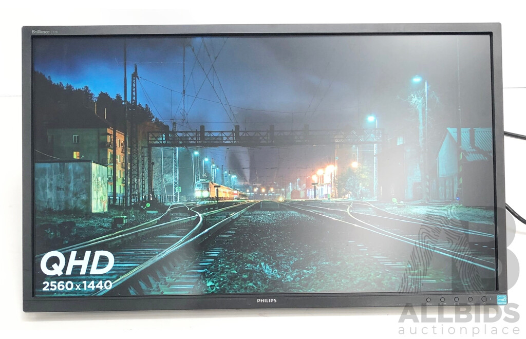 Philips (272B8Q) QHD 27-Inch Widescreen LED-Backlit LCD Monitor