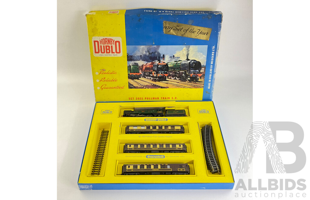 Vintage Hornby Dublo OO Scale Model Railway Set in Original Box