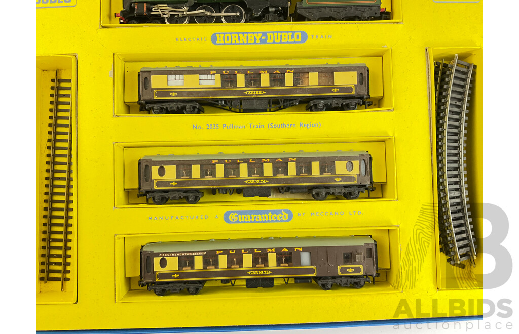 Vintage Hornby Dublo OO Scale Model Railway Set in Original Box