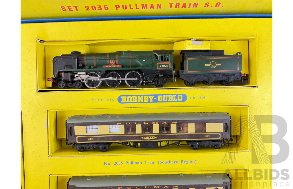 Vintage Hornby Dublo OO Scale Model Railway Set in Original Box