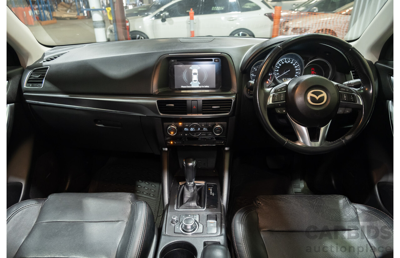 11/2015 Mazda CX-5 Akera (4x4) MY15 4d Wagon Metallic Bronze Turbo Diesel 2.2L