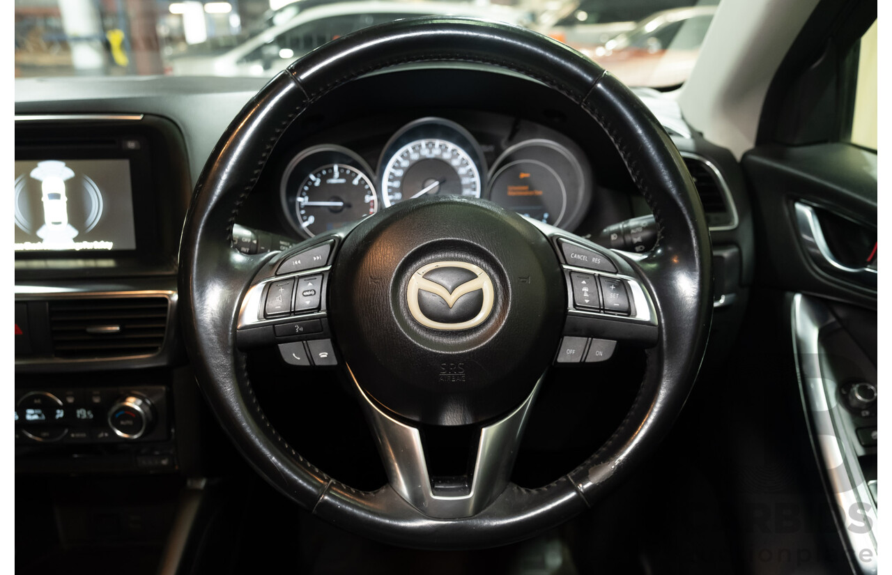 11/2015 Mazda CX-5 Akera (4x4) MY15 4d Wagon Metallic Bronze Turbo Diesel 2.2L