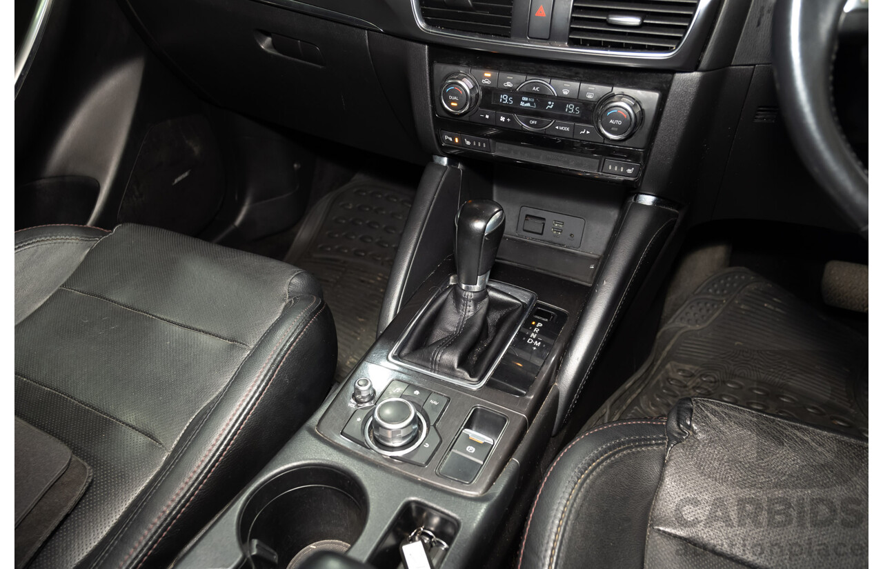 11/2015 Mazda CX-5 Akera (4x4) MY15 4d Wagon Metallic Bronze Turbo Diesel 2.2L