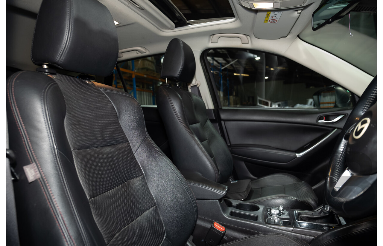 11/2015 Mazda CX-5 Akera (4x4) MY15 4d Wagon Metallic Bronze Turbo Diesel 2.2L