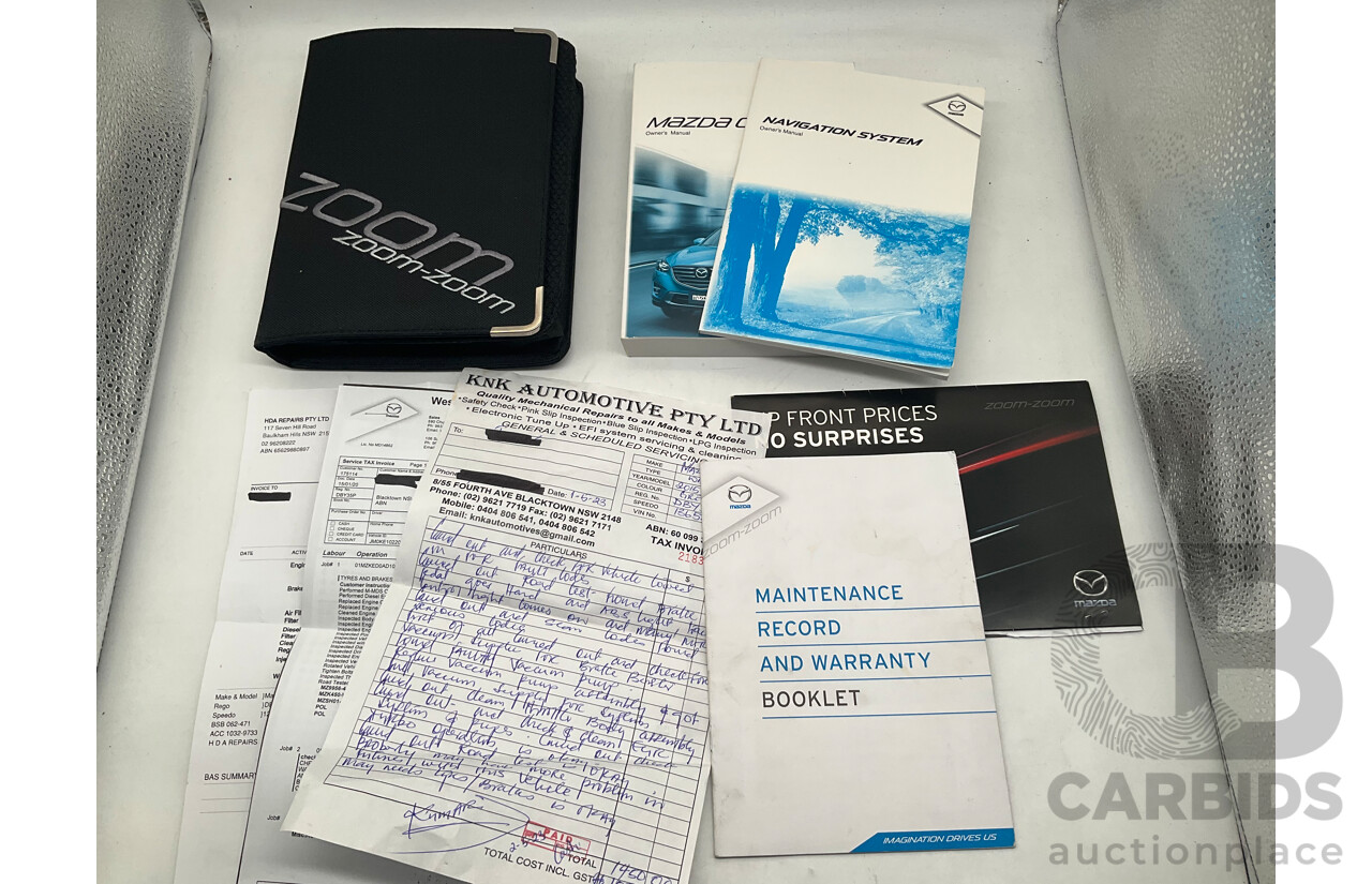 11/2015 Mazda CX-5 Akera (4x4) MY15 4d Wagon Metallic Bronze Turbo Diesel 2.2L