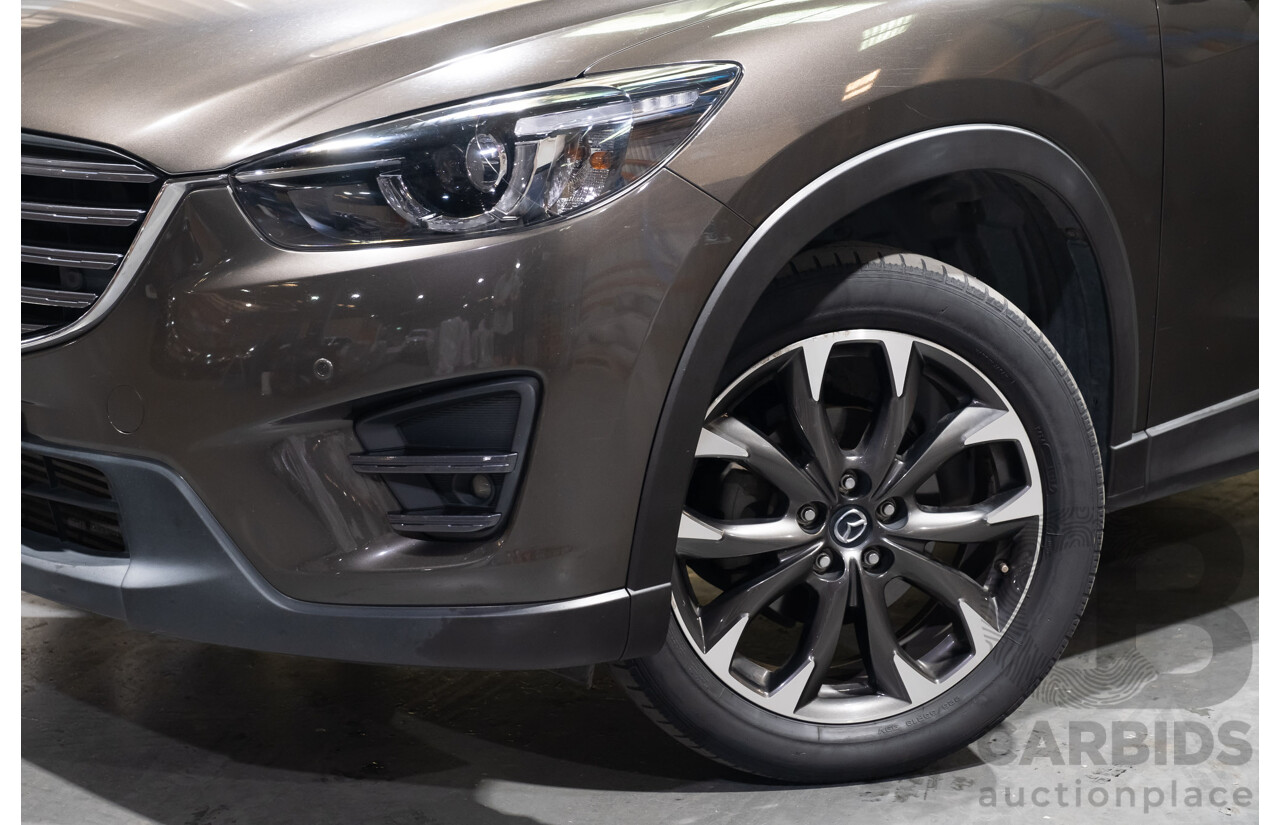 11/2015 Mazda CX-5 Akera (4x4) MY15 4d Wagon Metallic Bronze Turbo Diesel 2.2L