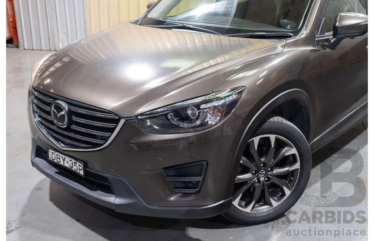 11/2015 Mazda CX-5 Akera (4x4) MY15 4d Wagon Metallic Bronze Turbo Diesel 2.2L