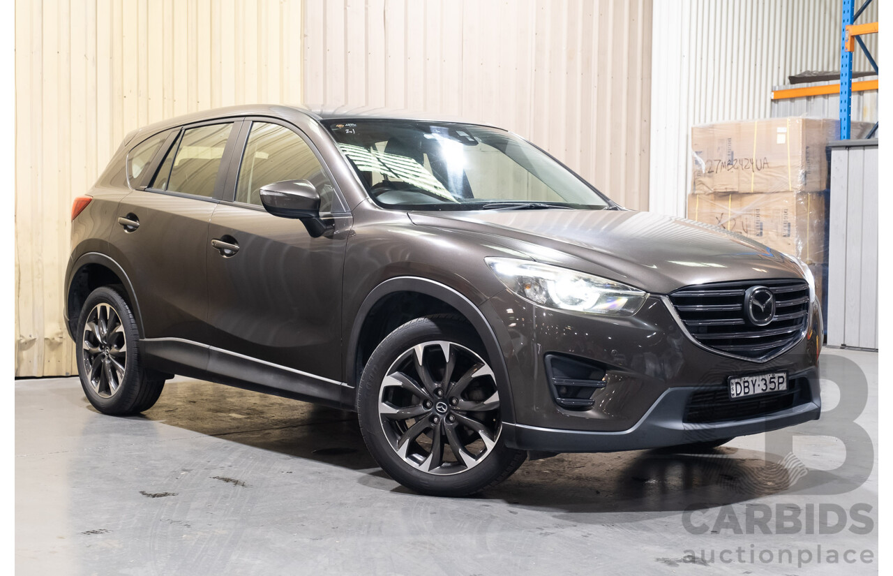 11/2015 Mazda CX-5 Akera (4x4) MY15 4d Wagon Metallic Bronze Turbo Diesel 2.2L