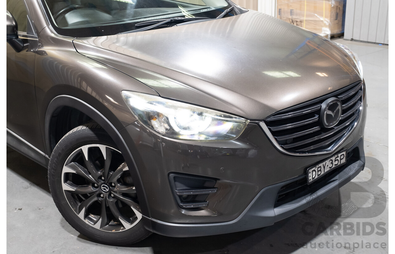 11/2015 Mazda CX-5 Akera (4x4) MY15 4d Wagon Metallic Bronze Turbo Diesel 2.2L