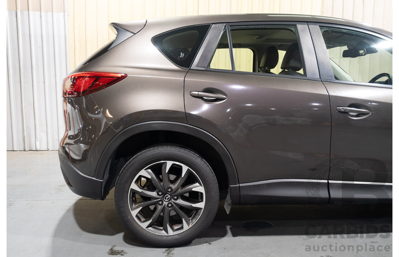 11/2015 Mazda CX-5 Akera (4x4) MY15 4d Wagon Metallic Bronze Turbo Diesel 2.2L