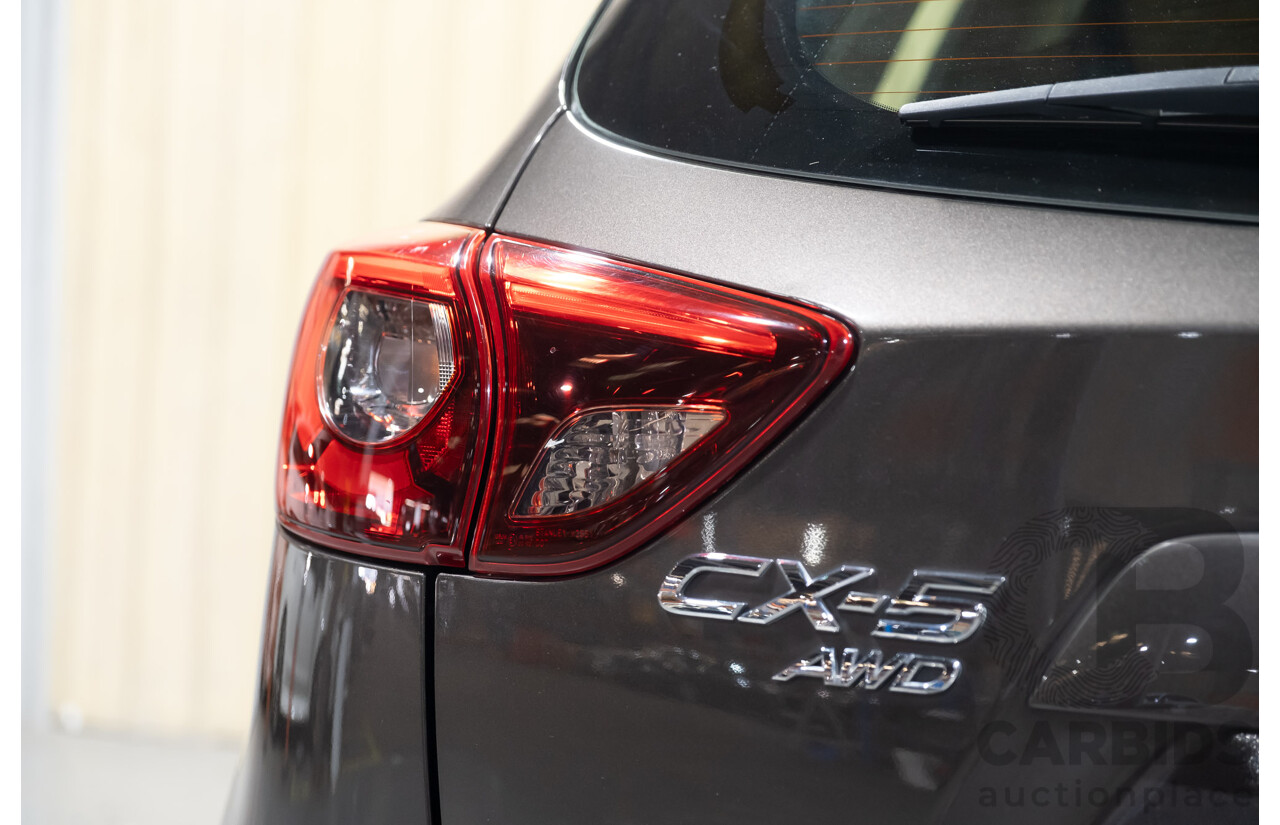 11/2015 Mazda CX-5 Akera (4x4) MY15 4d Wagon Metallic Bronze Turbo Diesel 2.2L