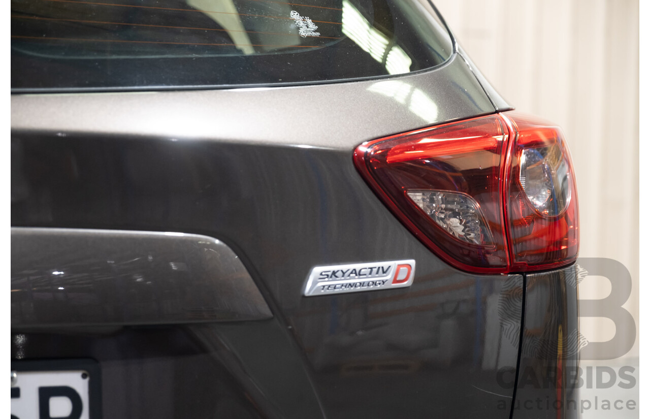 11/2015 Mazda CX-5 Akera (4x4) MY15 4d Wagon Metallic Bronze Turbo Diesel 2.2L